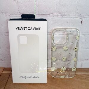 Velvet Caviar Smiley Face Phone Case IPhone 14 Pro Max